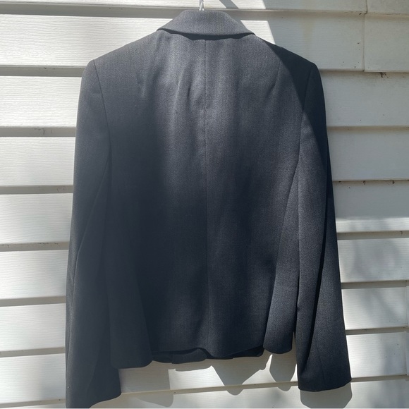 Vintage 80’s Ann Taylor Wool Suit (not Loft) — Jacket and Skirt Size 2 Gray - Picture 2 of 6